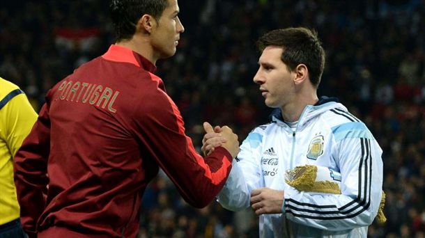 Cristiano Ronaldo y Lionel Messi. Foto: EFE