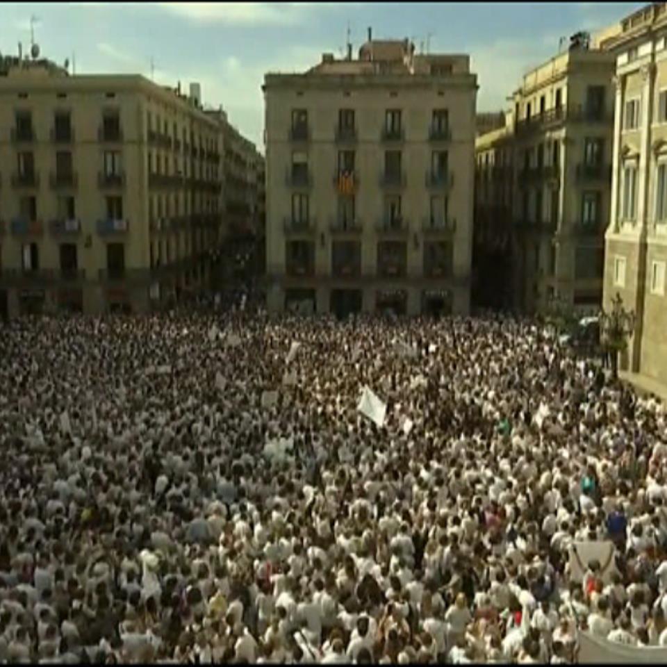 Manifestación Parlem Barcelona