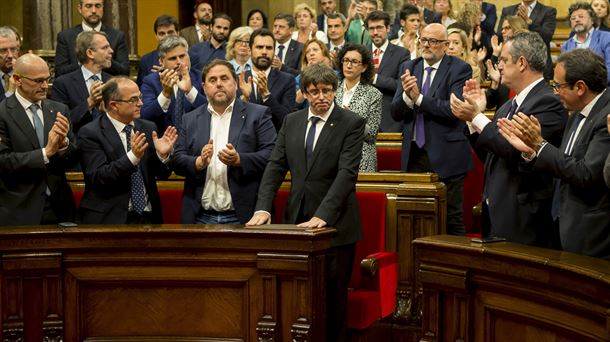 Reacciones ante la decisión de Puigdemont
