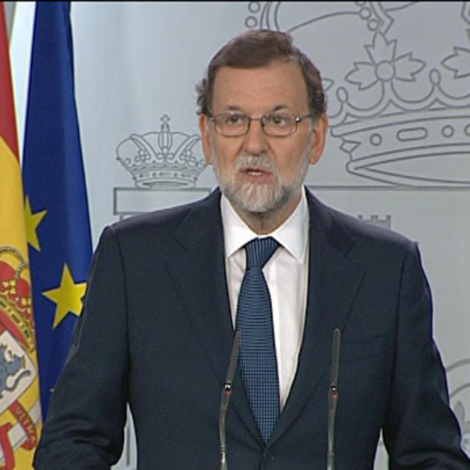 Mariano Rajoy Espainiako Gobernuko presidentea. Argazkia: EiTB