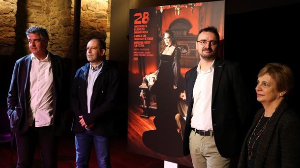 Acto de presentación de la 28 Semana de Cine Fantástico y de Terror de San Sebastián. Foto: EFE 