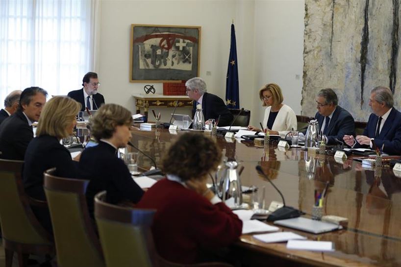 Consejo de Ministros espaol. Foto: Efe