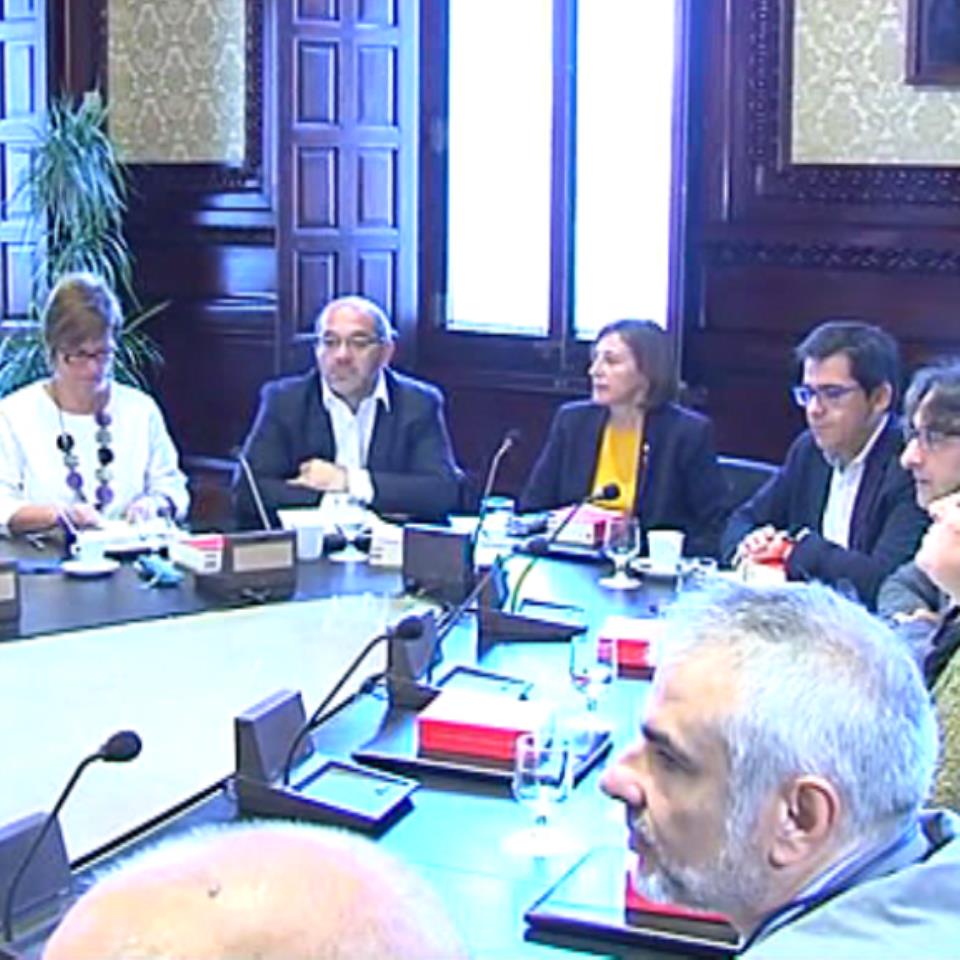 Kataluniako Parlamentuaren artxiboko irudia. EFE 