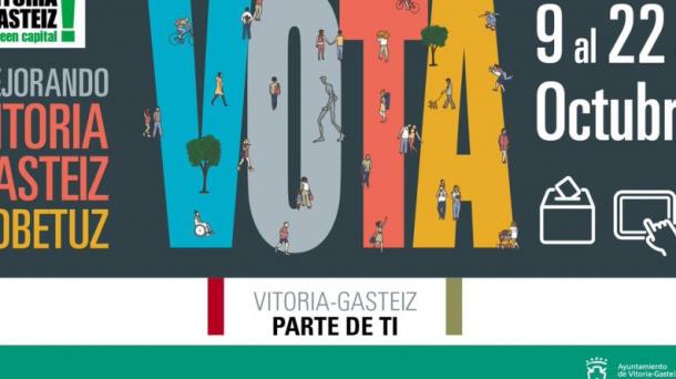 Desvelamos los proyectos más votados por los ciudadanos de Vitoria-Gasteiz
