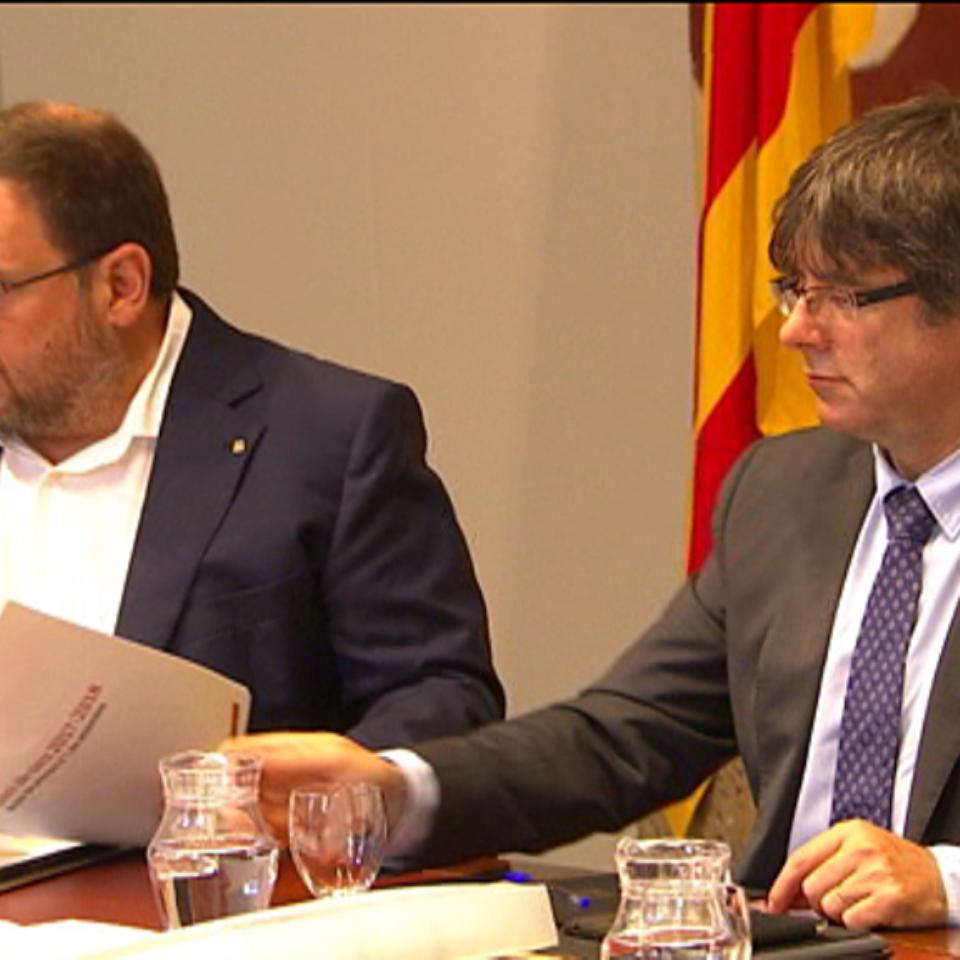 Carles Puigdemont Generaliteko presidente ohia. Artxiboko irudia: EiTB