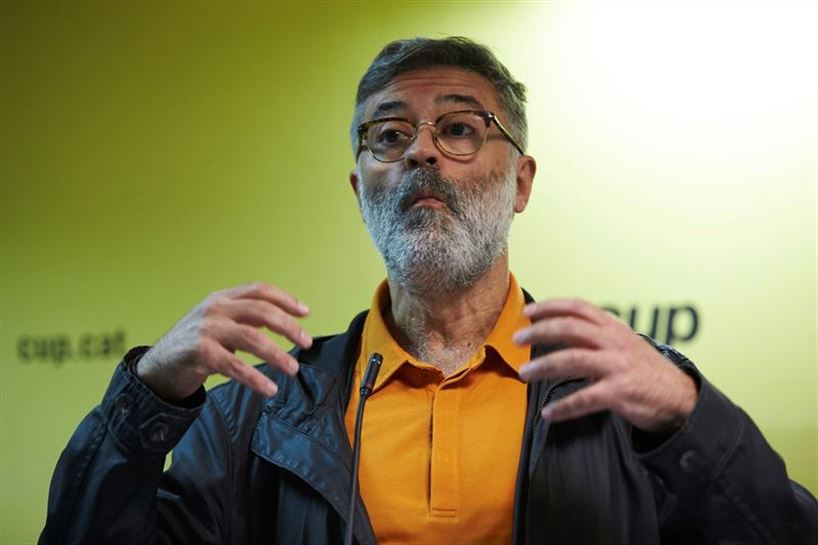 Carles Riera CUPeko diputatua. Argazkia: EFE