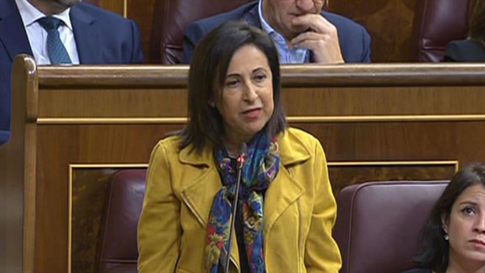 Margarita Robles, PSOEk Kongresuan duen bozeramailea / EITB.