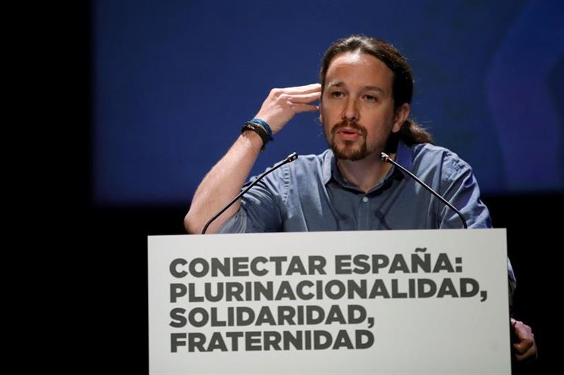 El 'sí' se ha impuesto en la consulta impulsada por Pablo Iglesias. Foto de archivo: EFE