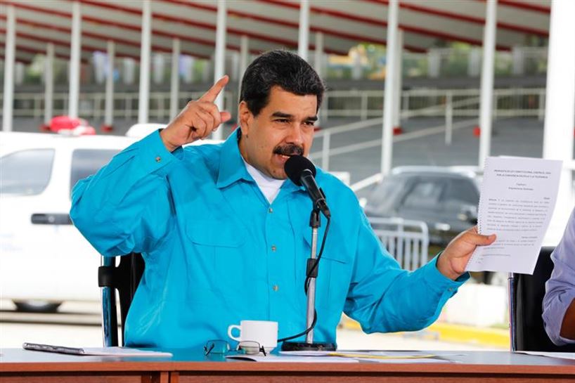 El presidente de Venezuela, Nicolás Maduro. Imagen de archivo: EFE