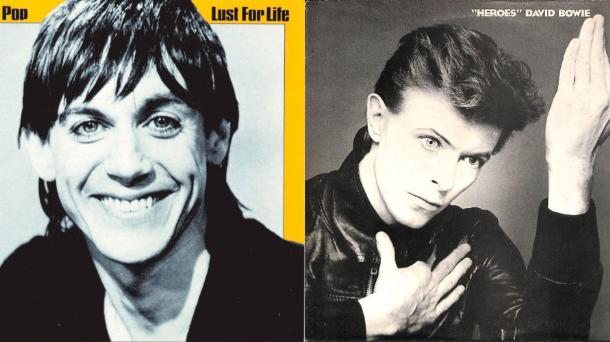 Los álbumes "Lust for life" de Iggy Pop y "Heroes" de Bowie cumplen 40 años