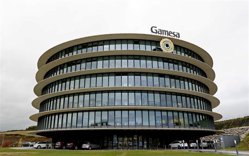 La planta de Siemens Gamesa en Sarriguren, Navarra. Foto de archivo: EFE