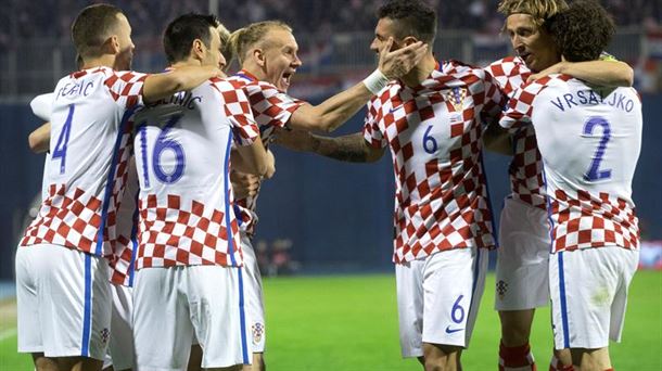 Croacia practicamente ha sentenciado la eliminatoria. Foto: EFE