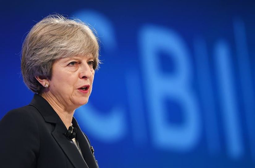 Theresa May Erresuma Batuko lehen ministroa. Argazkia: EFE