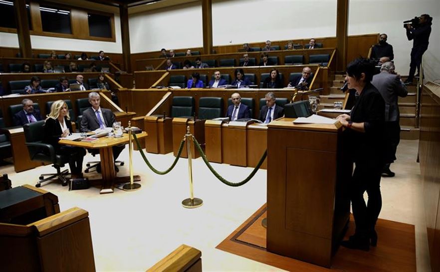 El Parlamento Vasco, en una imagen de archivo. Foto: EFE