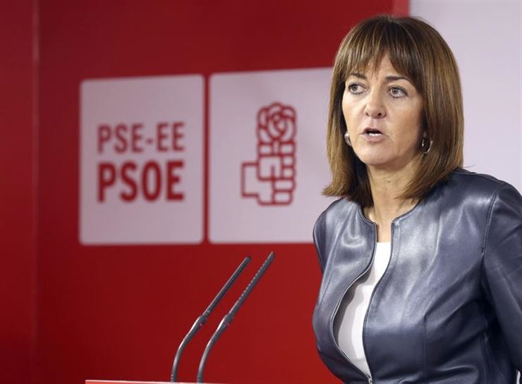 Foto de archivo de Idoia Mendia, secretaria general del PSE-EE en Bilbao. EFE