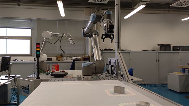 Puntako robota sortu dute IK4-Teknikerren, beste hiru euskal enpresarekin.