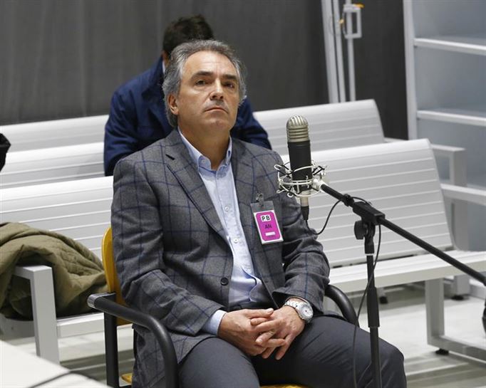 El presidente de Catalunya Acció, Santiago Espot, durante el juicio en la AN. Foto: EFE