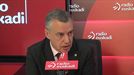 Urkullu a Puigdemont: 'No se puede dirigir un país por vía telemática'