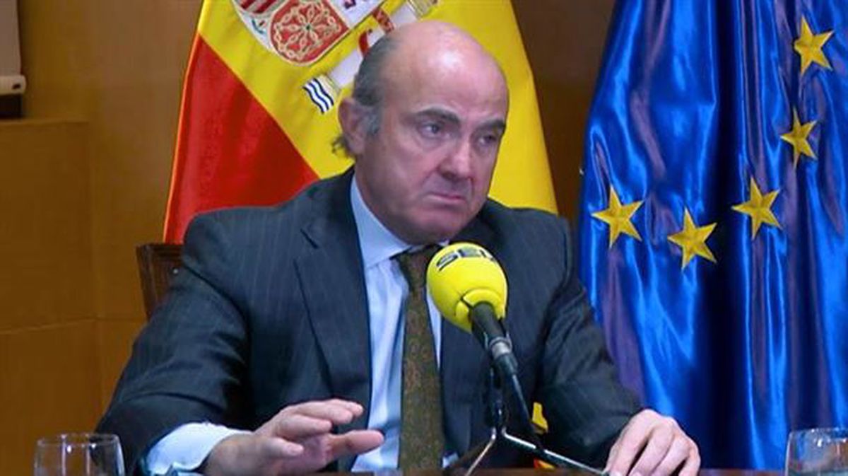 Luis de Guindos, Ekonomia ministroa. Argazkia: EFE