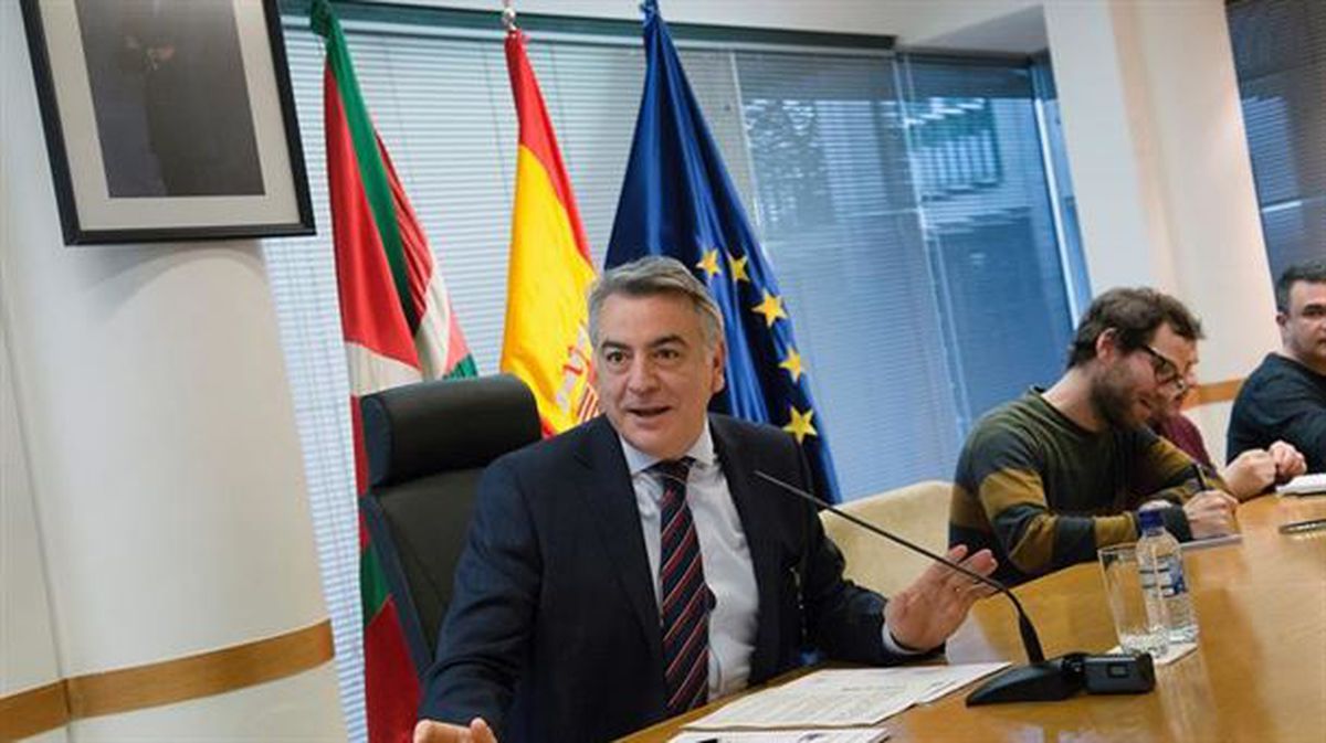 Javier de Andrés, el delegado del Gobierno español en Euskadi. Foto: EFE