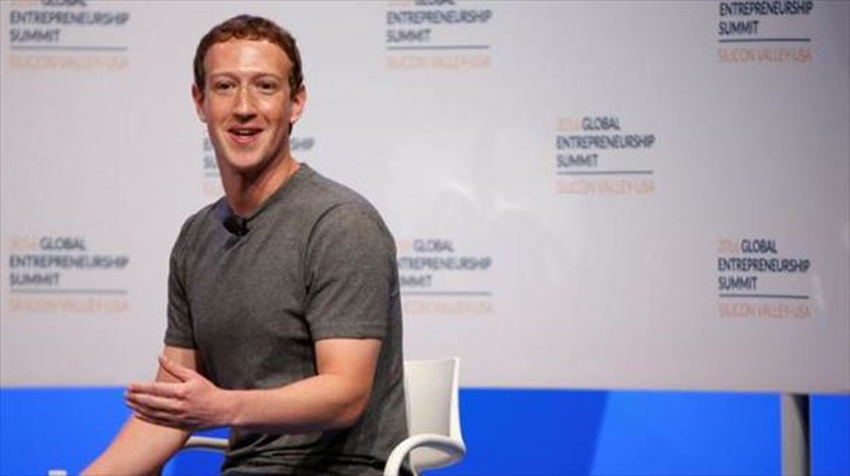 Mark Zuckerberg Facebookeko sortzaile eta kontseilari delegatua. Argazkia: EFE