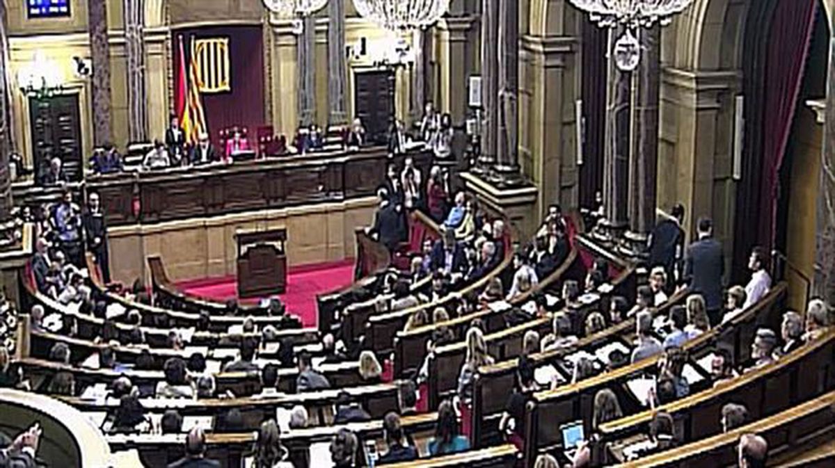 Kataluniako Parlamenta. Artxiboko irudia: Agentziak