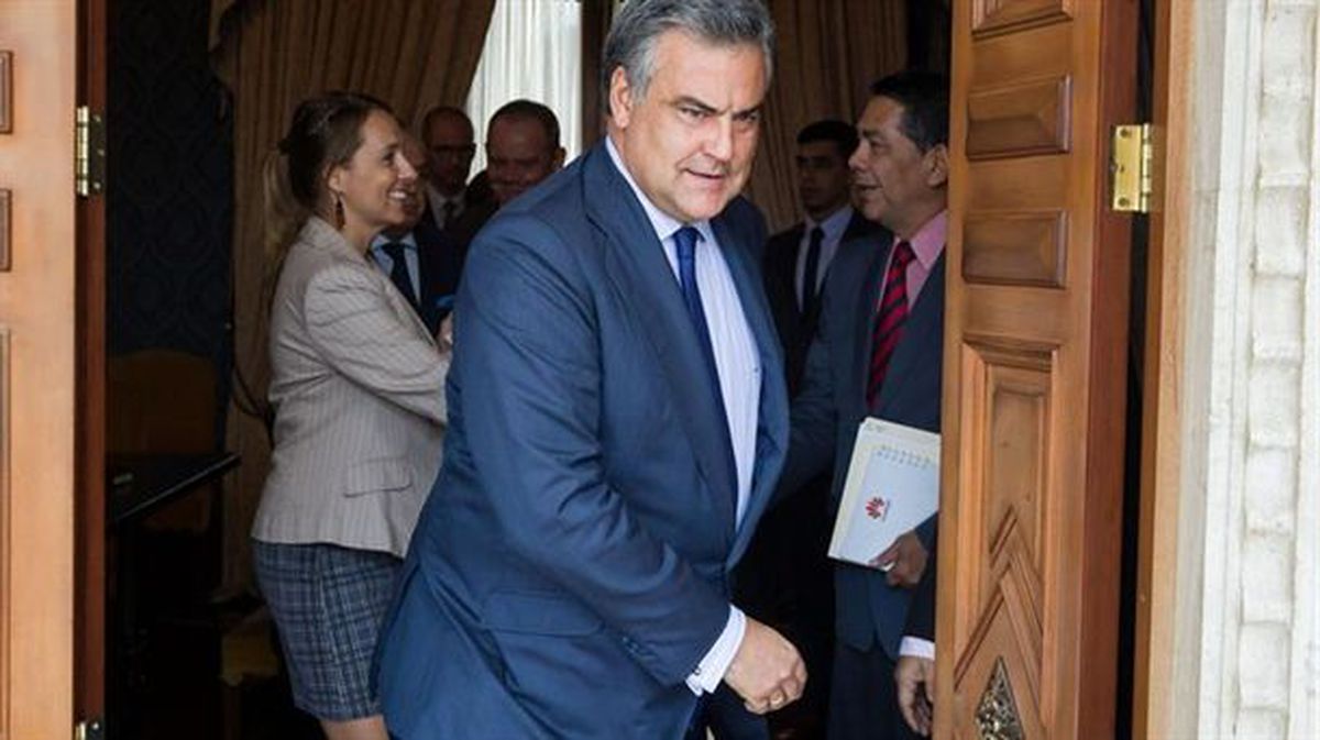 El embajador español en Caracas, Jesús Silva Fernández. Foto: EFE
