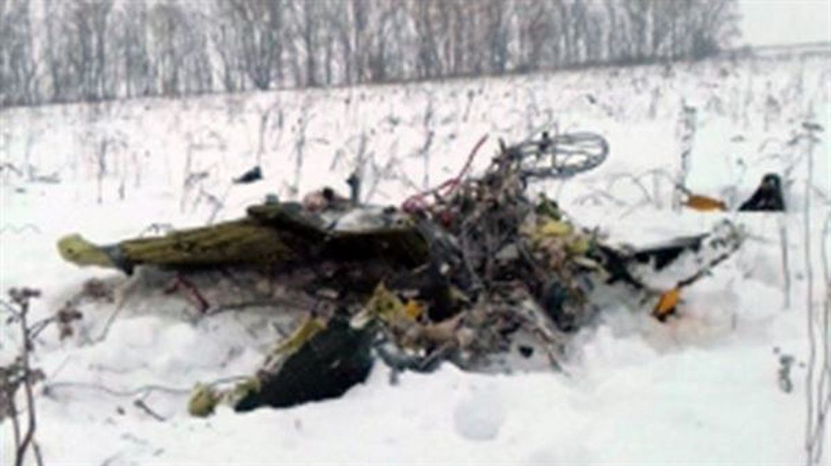 El avión se ha estrellado junto a la localidad de Argunovo. Foto: Reuters