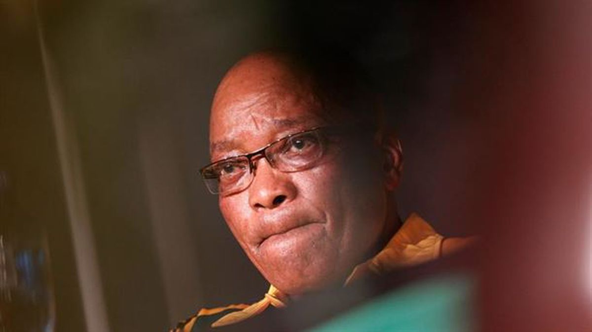 Jacob Zuma Hegoafrikako presidentearen artxiboko argazkia: EFE.
