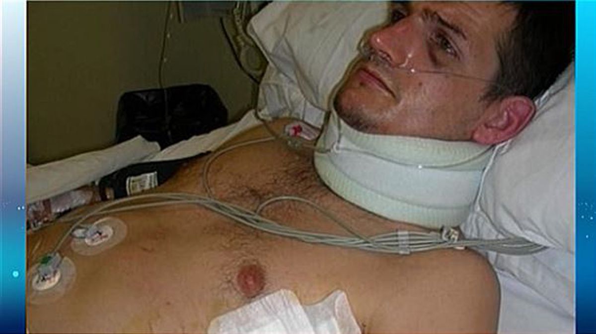 Igor Portu tuvo que ser hospitalizado tras su detención. 