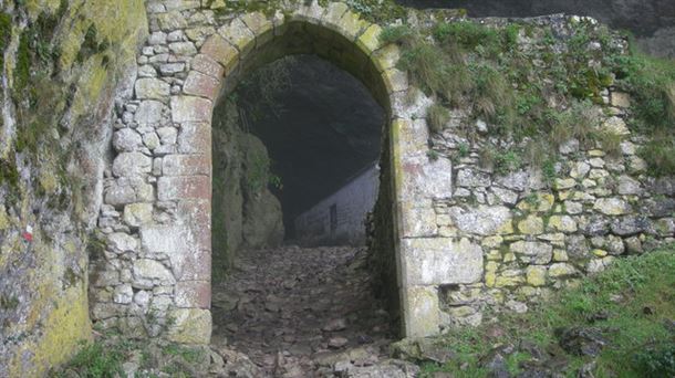 Túnel a través del tiempo en Zegama