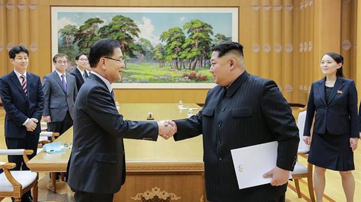 Las dos Coreas acuerdan sentarse a hablar en abril