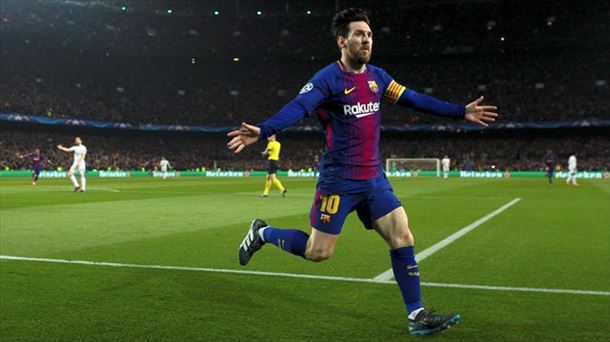 Messi ha sido el autor de dos goles y de la asistencia del tercero. Foto: EFE
