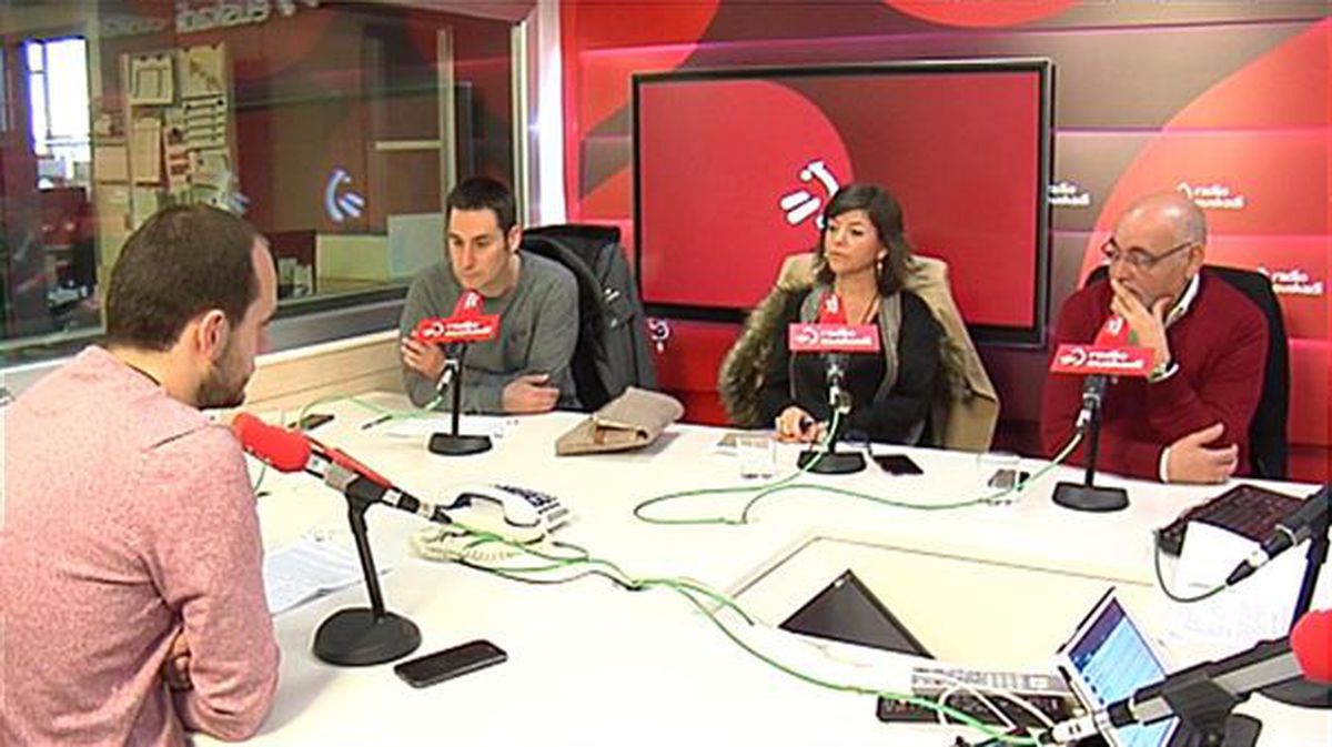 Debate en el Parlamento de las Ondas de Radio Euskadi. Foto: EiTB