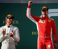 Vettel se impone a Hamilton y es el primer líder del Mundial