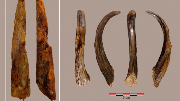 Una herramienta de madera neandertal y eventos luminosos transitorios