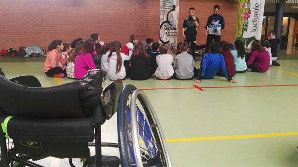 El Zuzenak de rugby en silla de ruedas debuta en el Campeonato de España