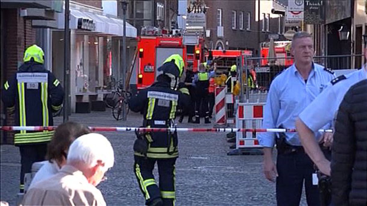 El atentado ha ocurrido en el centro de la ciudada alemana de Münster. Foto: Reuters