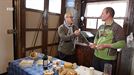 Hung Fai visita la quesería 'Gazpio' de Berastegi