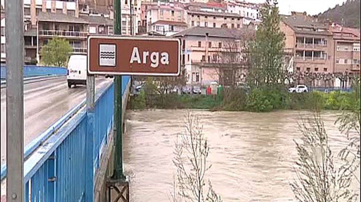 El río Arga, a su paso por Pamplona. EiTB. 