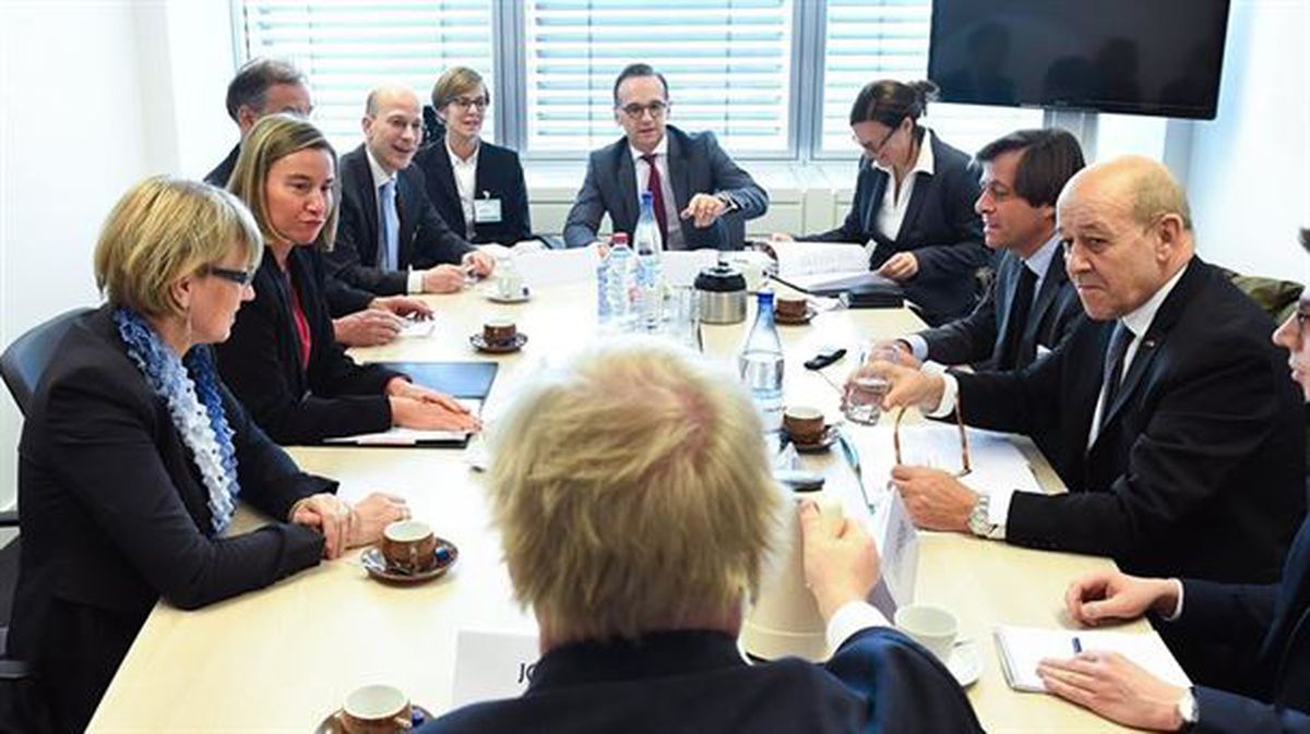 Consejo de Ministros de Asuntos Exteriores de la UE. EFE