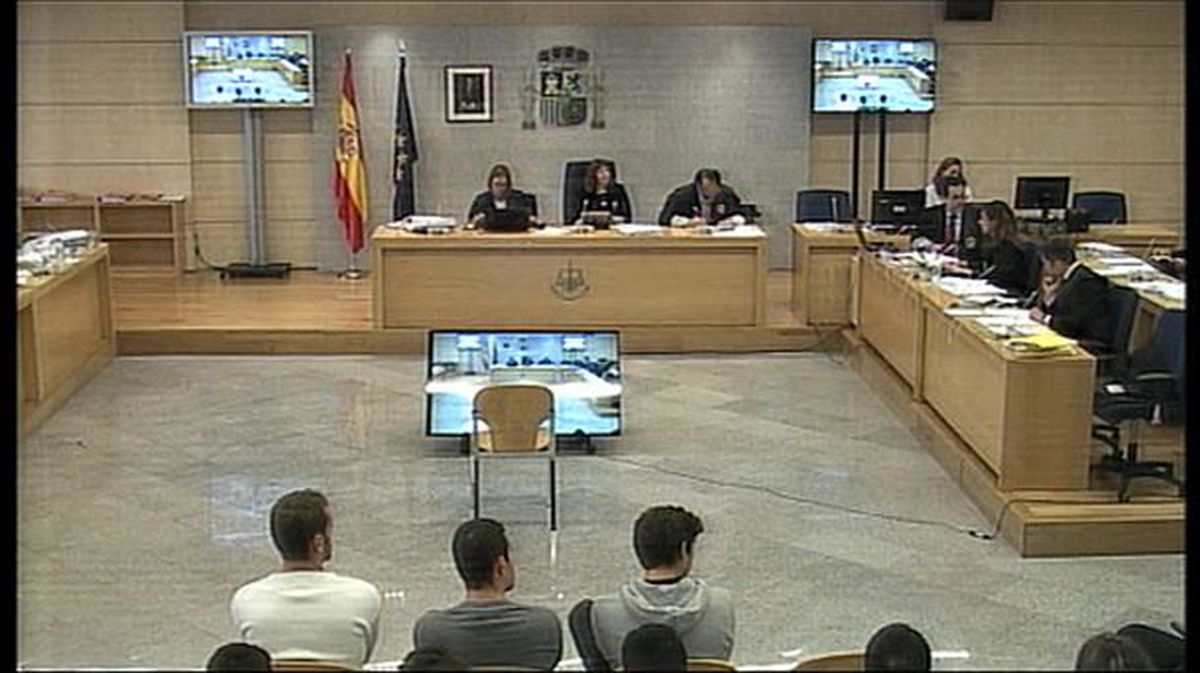 Imagen de archivo de una de las sesiones del juicio. Foto: EiTB