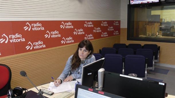 Ane Azkue, guionista del documental. Foto: Radio Vitoria.