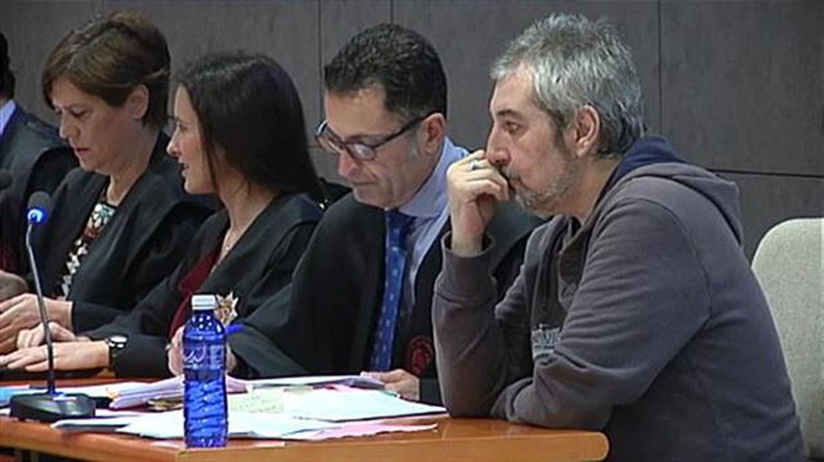 Imagen de la última sesión del juicio. Captura de pantalla: EiTB
