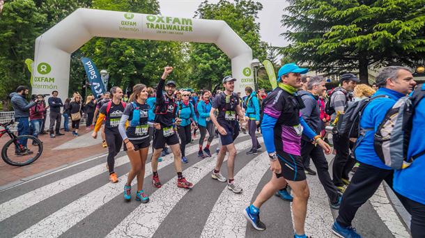 Oxfam Intermón celebra su segundo Trailwalker en Vitoria-Gasteiz