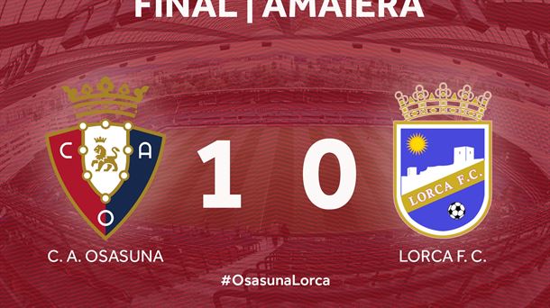 Osasuna-Lorca (1-0). Argazkia: @CAOsasuna