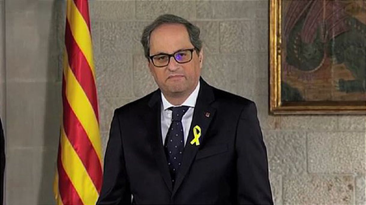 Quim Torra, nuevo presidente de la Generalitat. Foto: EFE