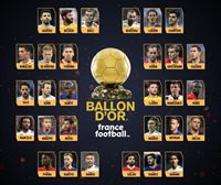 Ya se conocen los 30 candidatos a ganar el Balón de Oro 2018