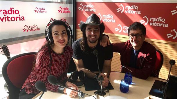 El cantante italiano Fabio Canu visita por segunda vez Radio Vitoria