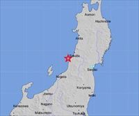 6,7 graduko lurrikara batek tsunami alerta piztu du Japonia iparraldean
